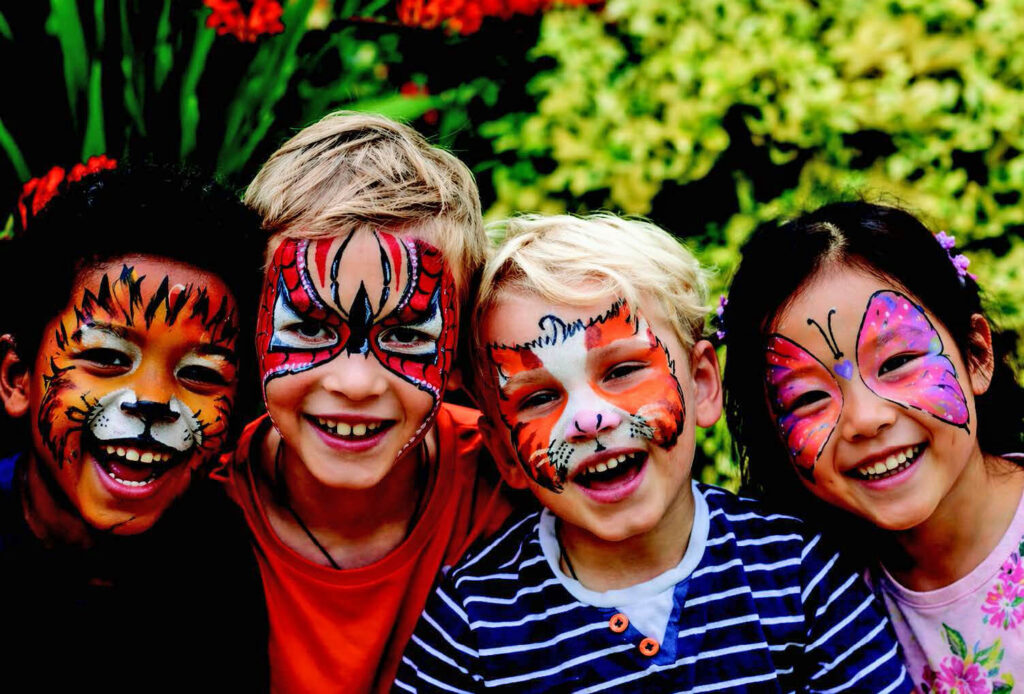 Face painting at Celebrate Chessington 2026